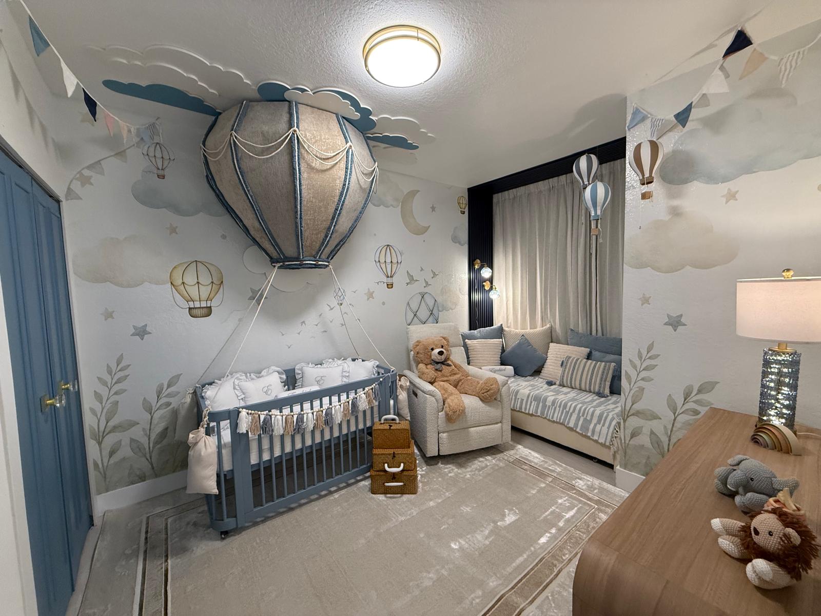 Custom nursery interior